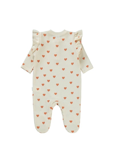 Civil Baby Kalp Zürafa Patikli 1-6 Ay Tulum Fil Dişi