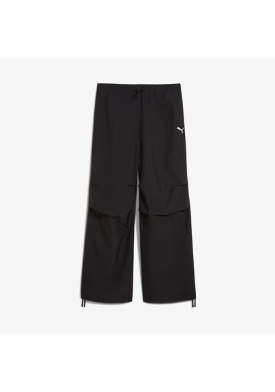 Puma Wardrobe Essentials Parachute Kadın Siyah Pantolon 632044 2800282