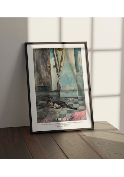 Paw-pow No:10 Art Print