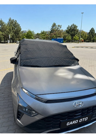 Gard Oto Güneş Araç Oto Branda Ön Ve Tavan Yarım Branda Su Geçirmez Koruyucu Örtü Universal