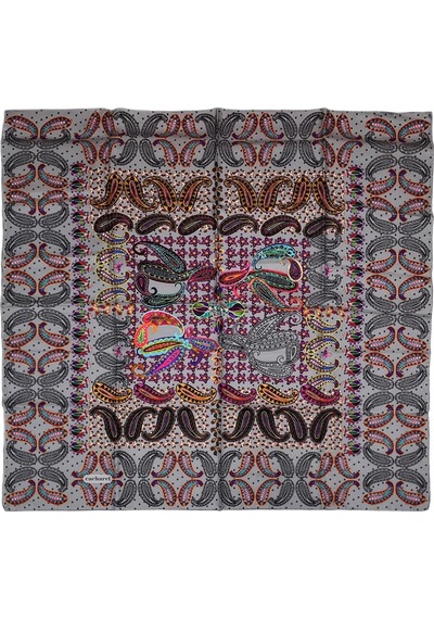 Cacharel İpek Eşarp Twill - 7251313-971 Gri Gri