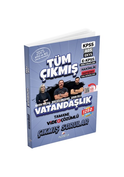Dizgi Kitap 2026 Kpss Meb-ags Vatandaşlık Çıkmış Sorular Çözümlü Dizgi Kitap Yayınları