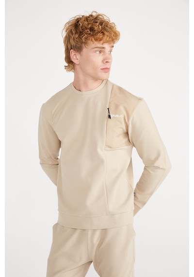 Jepublic Erkek Sweatshirt-j232406 Bej