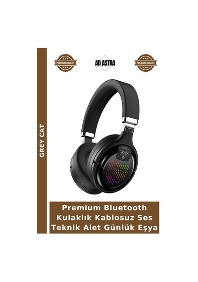Premium Bluetooth Kulaklık Kablosuz Ses Teknik Alet Günlük Eşya