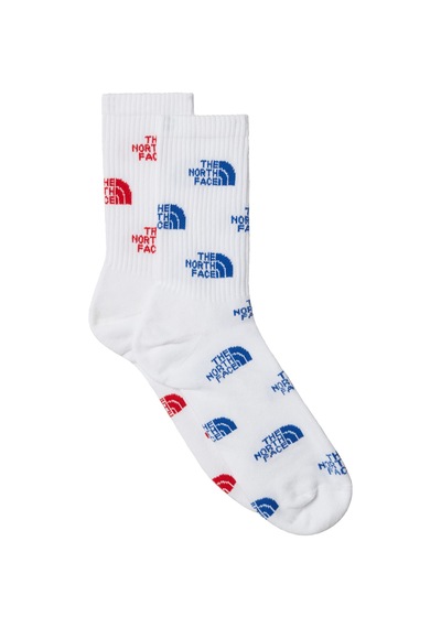 The North Face Everyday Crew Sock Logo - 2p Unisex Çorap-29884 Beyaz
