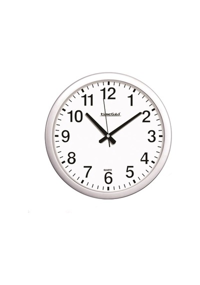 Time Gold Ofis Duvar Saati Plastik 35 Cm (150341026) Altın