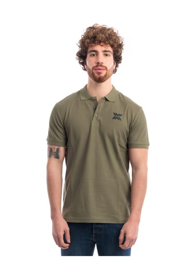 John Richmond Yeşil Erkek Polo T-shirt Ump24010po