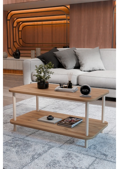 Kare Orta Sehpa 90 Cm 2 Raflı Salon Sehpası Ahşap Ayaklı Dekoratif Sehpa Atlantik Çam Kare Orta Sehpa 90 Cm 2 Raflı Salon Sehpası Ahşap Ayaklı Dekoratif Sehpa Atlantik Çam