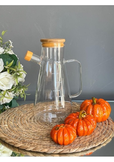 Borosilikat Cam Yağdanlık-900ml