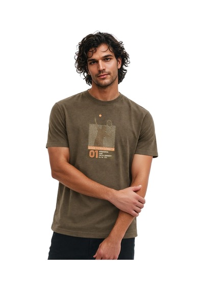 Arma Ar-ma Erkek Bisiklet Yaka Tişört Resim Baskili Örme Kumaş Regular Fit %100 Pamuk 30/2 Süprem Y31344448402 Haki-h4 Arma Ar-ma Erkek Bisiklet Yaka Tişört Resim Baskili Örme Kumaş Regular Fit %100 Pamuk 30/2 Süprem Y31344448402 Haki-h4