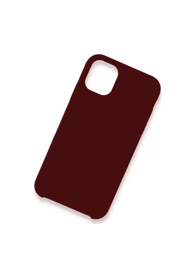 Newface Apple İphone 12 Kılıf Lansman Legant Silikon - Bordo