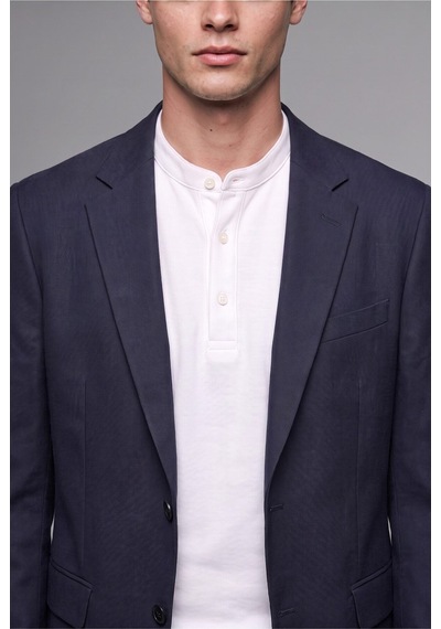 Defacto Slim Fit Çentikli Yaka İki Düğmeli Blazer Ceket F7690ax26aunv64 Lacivert-nv64 Defacto Slim Fit Çentikli Yaka İki Düğmeli Blazer Ceket F7690ax26aunv64 Lacivert-nv64