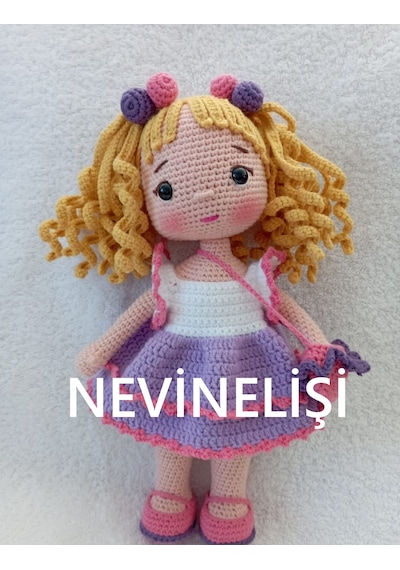 Amigurumi Zehra Bebek Çok Renkli