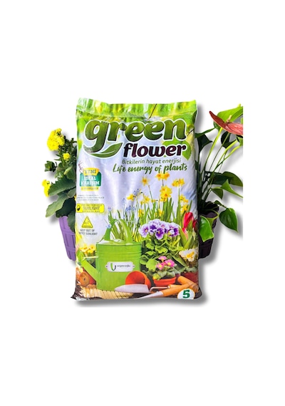 Organik Ve Besleyici Saksı Toprağı Torf 5 Litre 5 LT