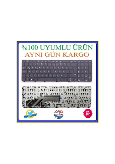 HP Uyumlu V1B26Es Klavye Siyah Tr