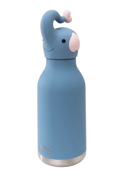 Asobu Bestie Bottle - Elephant Yalıtımlı Paslanmaz Çelik Su Şişesi, Pipetli, 460ml Çok Renkli