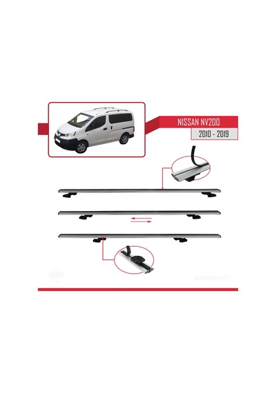 Nissan Nv200 M20 2010-2019 Arası İle Uyumlu Basıc Model Ara Atk
