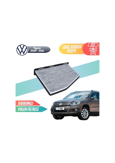 Vw Volkswagen Tiguan 2009-2016 Model Karbonlu Polen Klima Filtresi