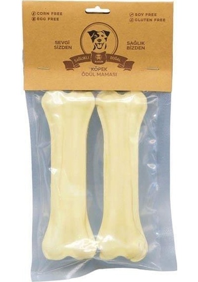 Rakun Beyaz Pres Kemik 12,5cm 2'li