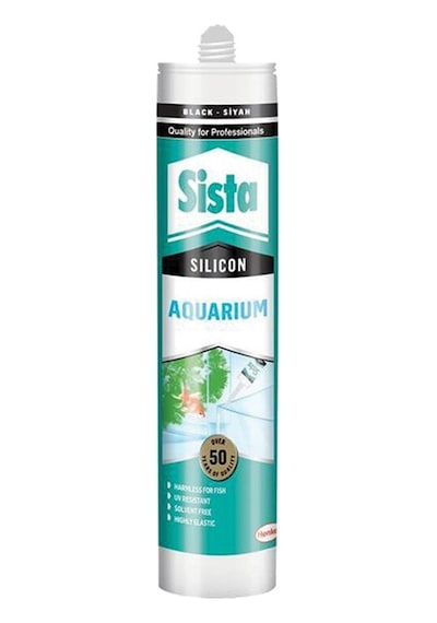Sista Akvaryum Silikon Şeffaf 310 ML