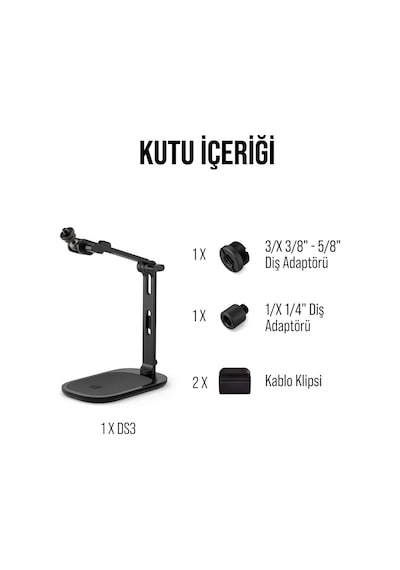 Ds3 Profesyonel Masaüstü Stüdyo Kolu