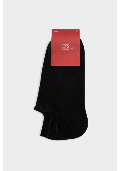 D'S Damat Ds Damat Siyah 3'lü Pamuklu Spor Sneaker Çorap Set 6hc16ortscst3 001 D'S Damat Ds Damat Siyah 3'lü Pamuklu Spor Sneaker Çorap Set 6hc16ortscst3 001