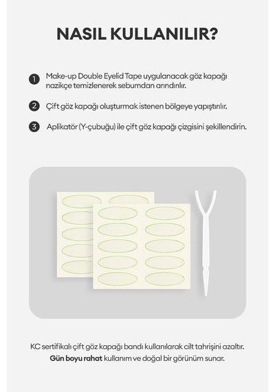 Missha Make-up Double Eyelid Tape Göz Kapağı Yapıştırma Bandı 2 Adet