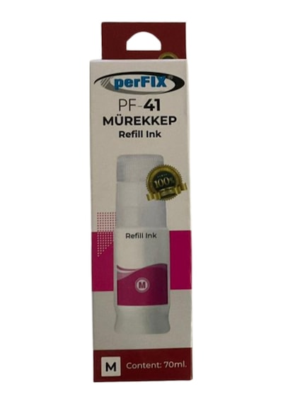 Perfıx Canon Pf Gı-41m Kırmızı Şişeli Mürekkep 70ml