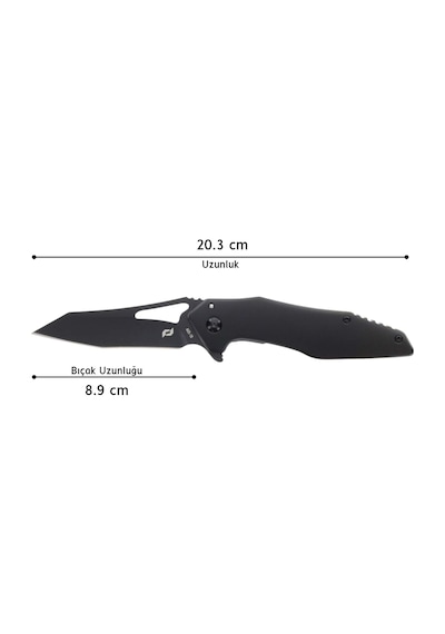Schrade Usa Killer Whale Folder Katlanır Aus-10 Çelik Kamp Çakı 1159321 Siyah