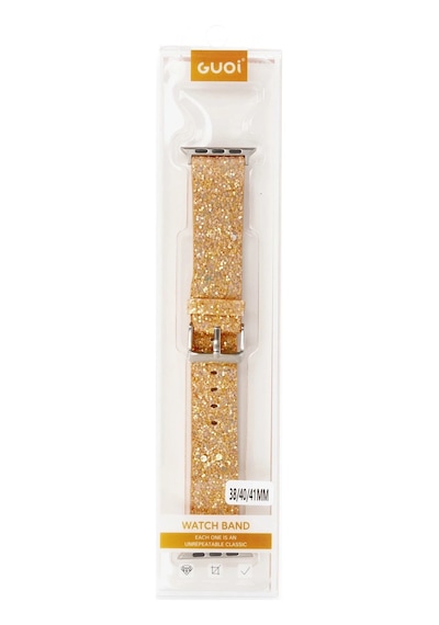 Newface - 690 - Apple Watch 38mm Starry Taşlı Kordon - Edntrend - - Pudra