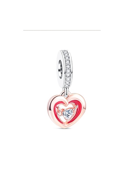 Fubena Rose Kalp Sallantılı Charm