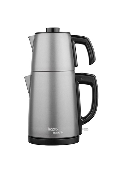 Leggno Gourmet Pro LE-GRM102STMGY Paslanmaz Çelik Çay Makinesi
