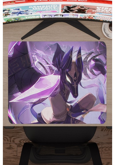 Cyno Genshin Impact Anime Gacha V4 - 48x40 Xl Gaming Mouse Pad Fare Altlığı