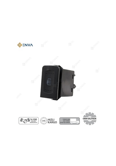 Volkswagen Bora Arka Cam Rezistans Düğmesi Anahtari 1997-2005.