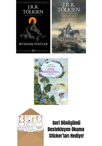 Bitmemiş Öyküler + Beren İle Luthien + Tom Bombadil İn Maceraları Özel Ciltli Baskı