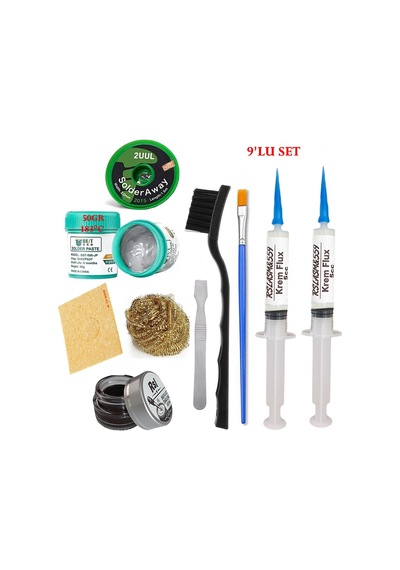 Best Krem Lehim 183 C 50gr Havya Uc Temizleyici Flux Lehim Toplama 2uul-2015 Lehim Emme Teli Spatula Seti05