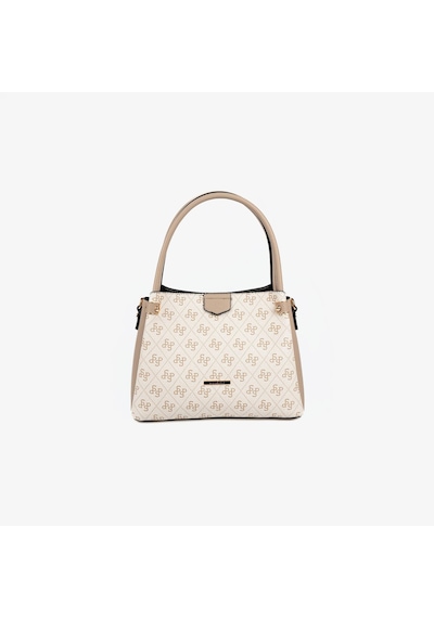 Kadın Silver & Polo Sp1254-m178 Sılver Polo El Çantası Bej-kum