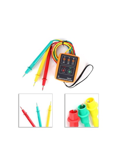 Wellhise Sm852b Faz Sırası Ölçer Faz Rotasyon Ölçüm
