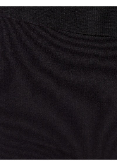 Koton Spor Kısa Biker Tayt Yüksek Bel Slim Fit Siyah 4sak40373nk SiYAH Siyah