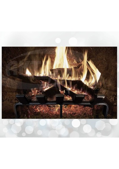 Aktepe Group 48 Cm X 32 Cm 8 Çubuklu Ekstra Şömine Izgarası Dar Gözlü Izgara