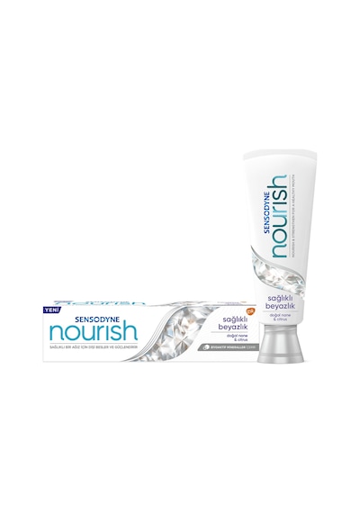 Sensodyne Nourish Sağlıklı Beyazlık Diş Macunu 75 Ml 3 Adet
