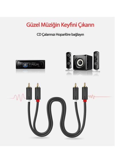 Ugreen 2Rca To 2Rca Ses Kablosu 5 Metre