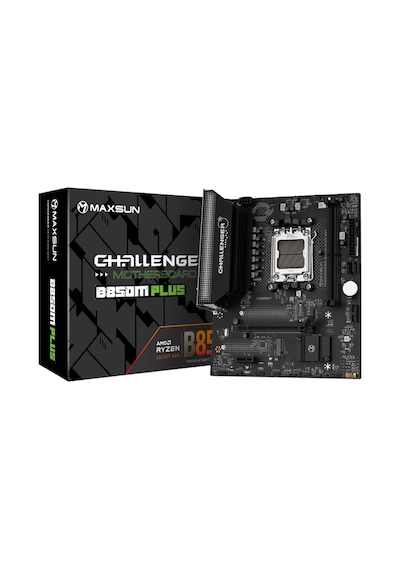 Maxun Challenger B850m-m Plus Wıfı Ddr5 Hdmı-dp Pcıe 5.0 Am5 Matx