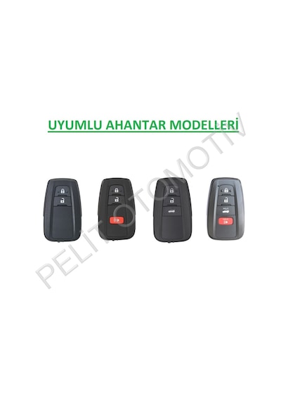 Toyota Corolla Kumanda Anahtar Kılıfı Süperlüx Kırmızı