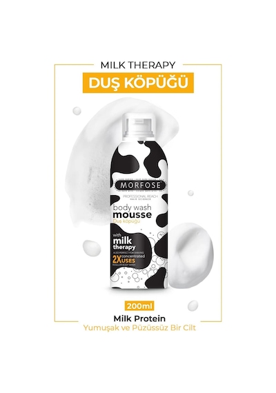 Milk Therapy Duş Köpüğü 200 Ml - Mrfs Acai Üzümü