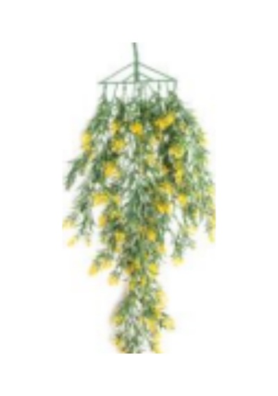 Yapay Sarmaşık Nergis Sarı 80 Cm. Uv Korumalı - Dış Mekan Uyumlu Çok Renkli