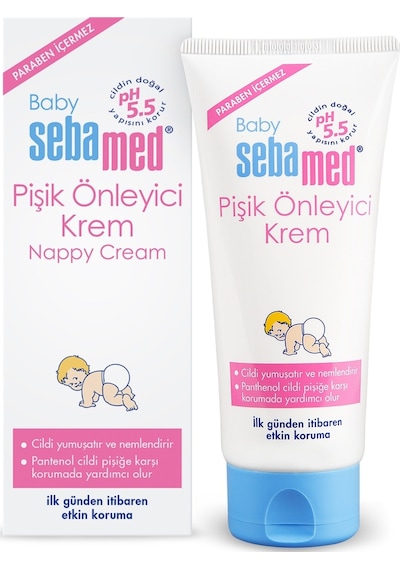 Sebamed Baby pH 5.5 Yoğun Nemlendirici Etkili Pantenol İçerikli Koruyucu Önleyici Bebek Pişik Kremi 100 ML