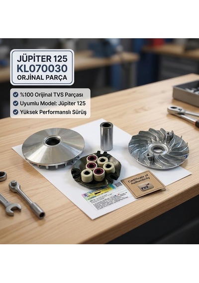 Tvs Jupiter 125  Ön Varyatör Komple Kl070030 - Ön Debriyaj Takımı Arasmto