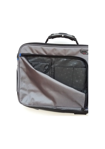 FUL USA Commotıon Gri 17" Unısex Laptop Omuz Çantası Gri
