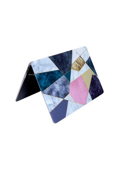 Apple Uyumlu MacBook Pro Kılıf 13 İnç M1-m2, Marble14nl Type-c'li Model A2338 A2289 A2251 A1706-08 A1989 A2159 İle Karışık